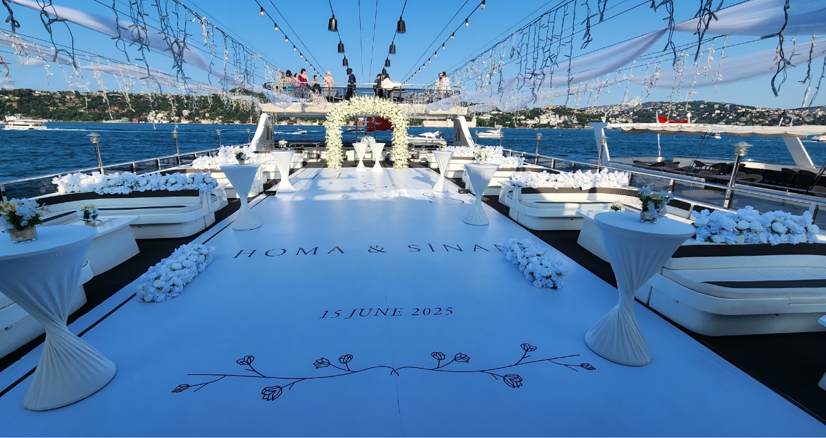 Engagement on the Boat